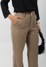 Calça Alessandra Caqui Risca de Giz