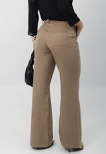 Calça Alessandra Caqui Risca de Giz