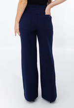 Calça Eduarda Azul Marinho