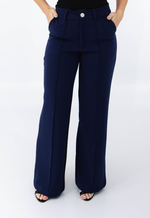 Calça Eduarda Azul Marinho