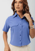 Camisa Laís Azul