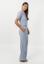 Conjunto Cecília Azul Royal Mescla