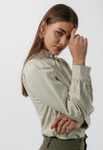 Blusa Kênia Verde Malva