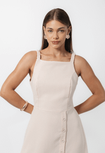 Vestido Pérola Creme