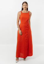 Vestido Pérola Terracota