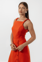 Vestido Pérola Terracota