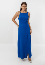 Vestido Pérola Azul Royal