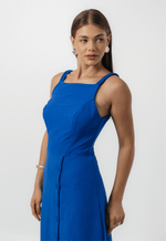 Vestido Pérola Azul Royal