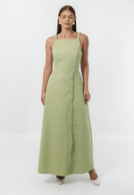 Vestido Pérola Verde Pistache