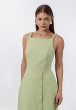 Vestido Pérola Verde Pistache