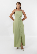 Vestido Pérola Verde Pistache