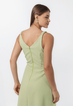 Vestido Pérola Verde Pistache