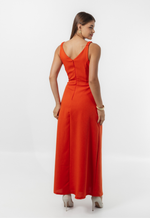 Vestido Pérola Terracota