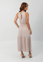 Vestido Adriane Areia