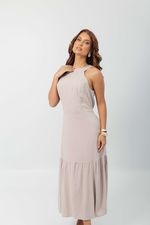 Vestido Adriane Areia