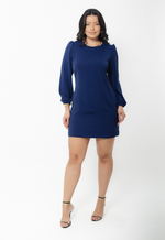 Vestido Tainá Azul Marinho
