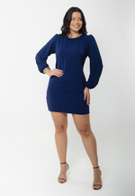 Vestido Tainá Azul Marinho
