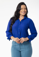 Camisa Luana Azul Royal