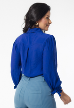 Camisa Luana Azul Royal