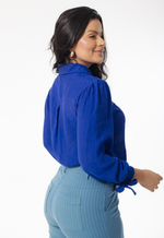 Camisa Luana Azul Royal