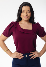 Blusa Deyse Marsala
