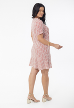 Vestido Elsa Vermelho Estampado