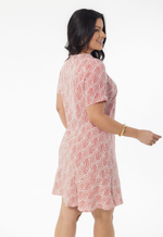 Vestido Elsa Vermelho Estampado