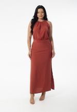 Vestido Bárbara Goiaba