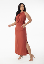 Vestido Bárbara Goiaba
