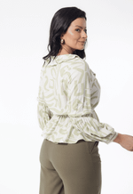 Blusa Jade Estampado Verde