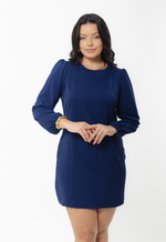 Vestido Tainá Azul Marinho