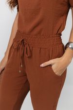 Conjunto Leonora Marrom Cobre
