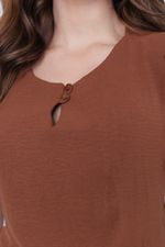 Conjunto Leonora Marrom Cobre