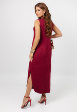 Vestido Mariá Marsala