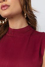 Vestido Mariá Marsala
