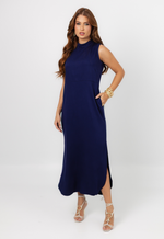 Vestido Mariá Azul Marinho