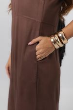 Vestido Mariá Chocolate