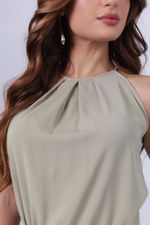 Vestido Bárbara Verde Malva