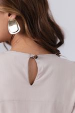 Vestido Andressa Areia