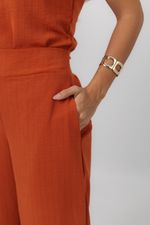 Conjunto Raquel Risca de Giz Terracota