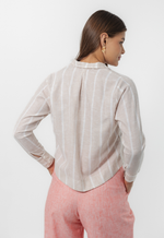Camisa Laura Listra Bege