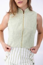 Conjunto Lícia Listra Verde 