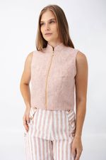 Conjunto Lícia Listra Marrom