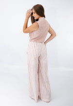 Conjunto Lícia Listra Marrom