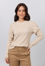 Blusa Melinda Areia