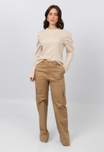 Blusa Melinda Areia