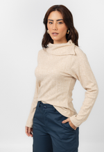 Blusa Liziane Areia