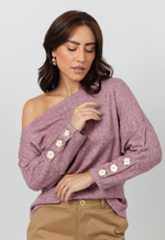 Blusa Raiane Vinho