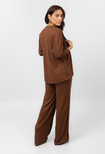 Conjunto Janaína Marrom Mescla