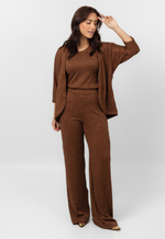 Conjunto Janaína Marrom Mescla